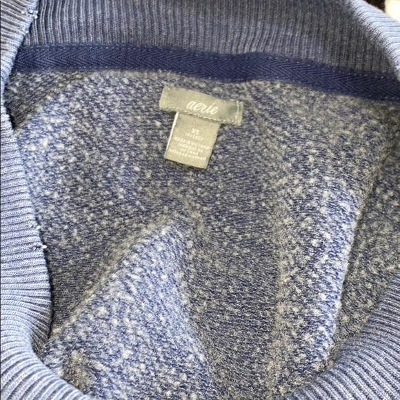 Sold ❣️ Aerie Destroyed Crew Neck Sweatshirt - Picture 5 of 5
